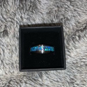 Handmade opal ring